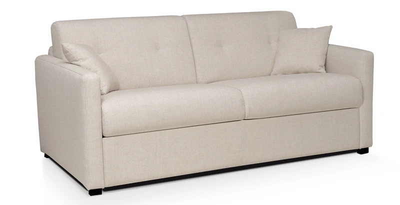 LOURDES - Canapé convertible 3 places - Tweed