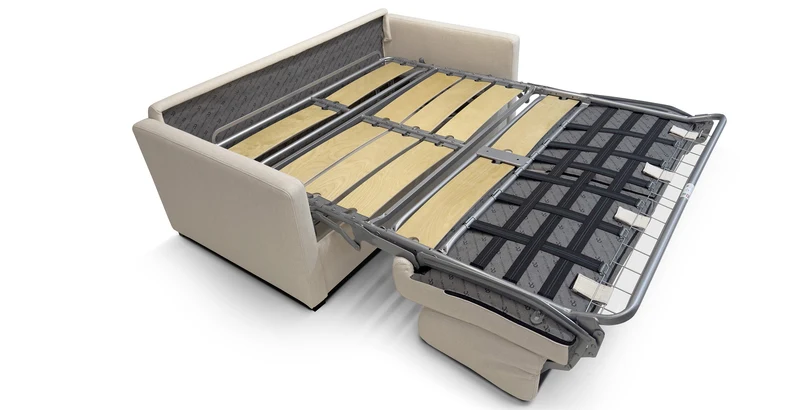 LOURDES - Canapé convertible 3 places - Tweed