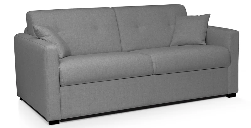 LISSAC - Canapé convertible 3 places - Tweed