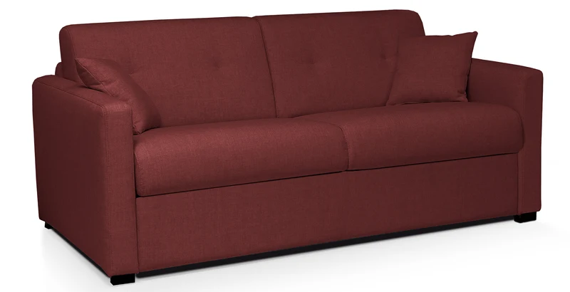 LISSAC - Canapé convertible 3 places - Tweed