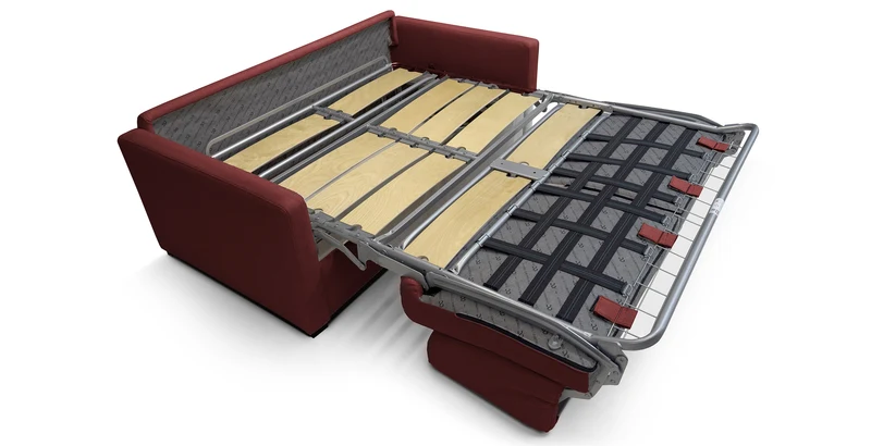 LISSAC - Canapé convertible 3 places - Tweed