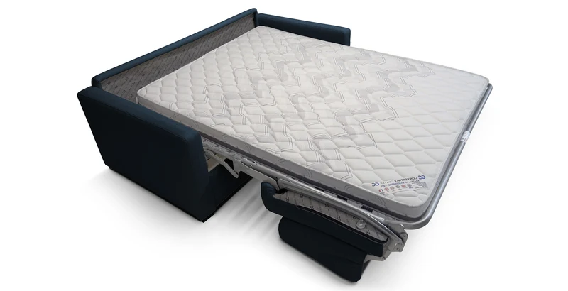 LISSAC - Canapé convertible 3 places - Tweed