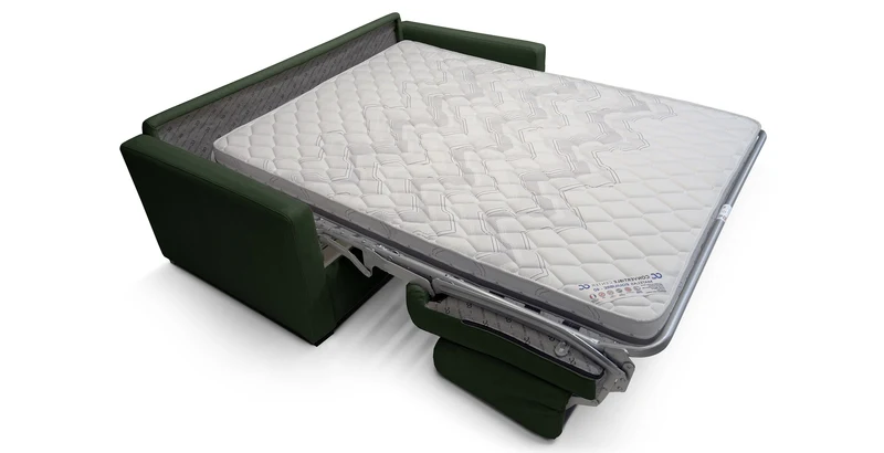 LISSAC - Canapé convertible 3 places - Tweed