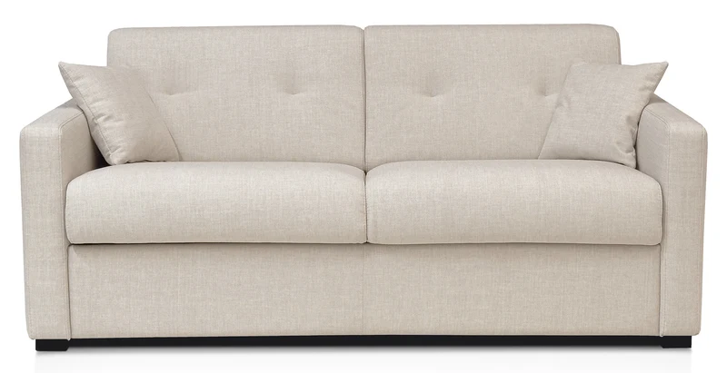 LISSAC - Canapé convertible 3 places - Tweed
