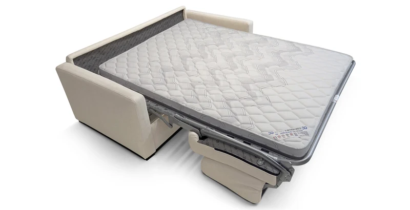 LISSAC - Canapé convertible 3 places - Tweed