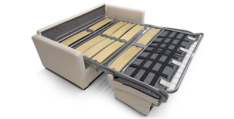 LISSAC - Canapé convertible 3 places - Tweed