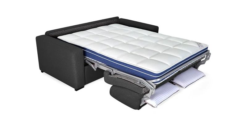VERONE - Canapé convertible 3 places - Tweed