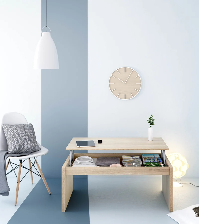 Table basse à plateau relevable PRATIK