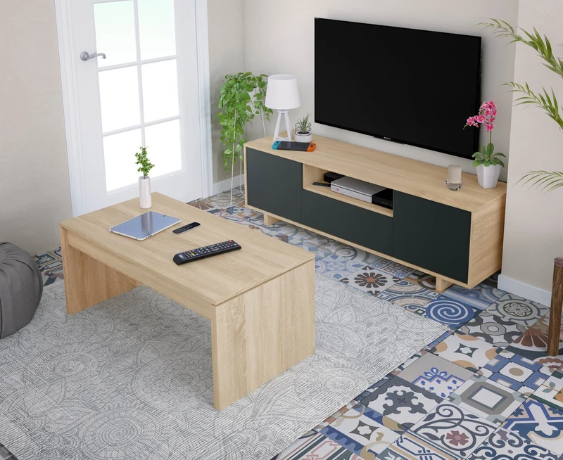 Table basse à plateau relevable PRATIK
