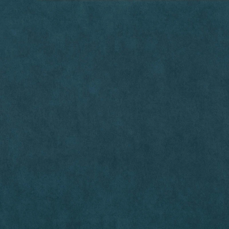 Laura lit avec coffre déhoussable en microfibre velours T09 bleu