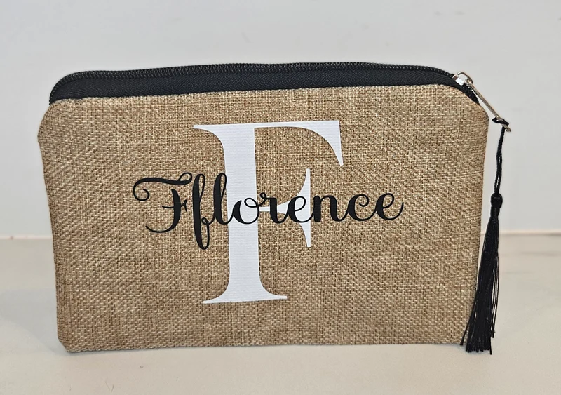 Pochette en jute