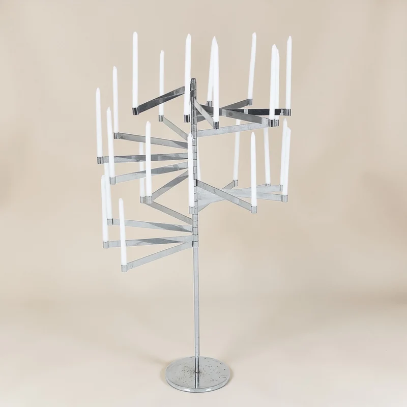 Hugh Acton Vintage Tall Candelabra