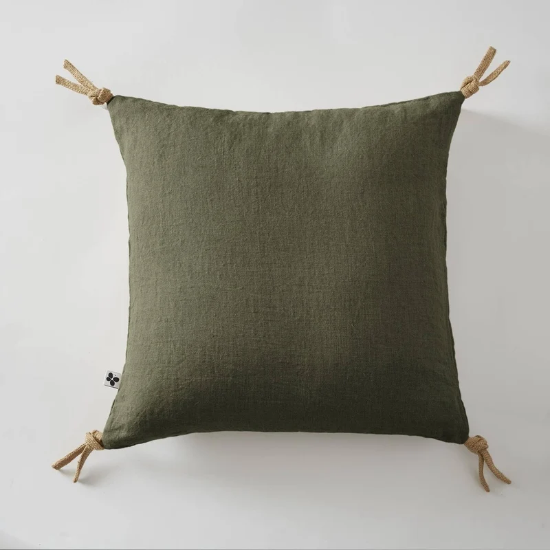 Coussin Soline Lin Thym