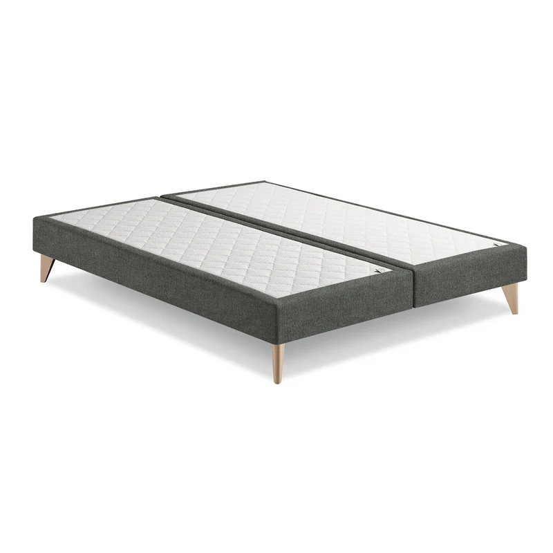 Sommier Tazolattes XL Gris foncé