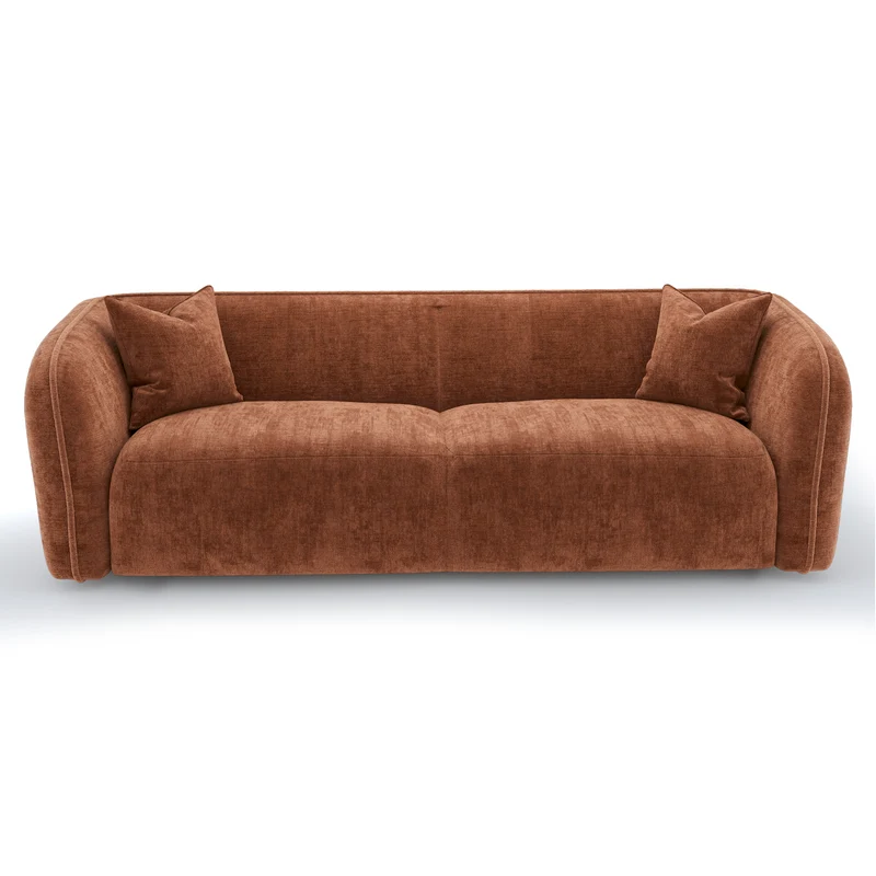 Canapé 3 places JULES Velours gaufré