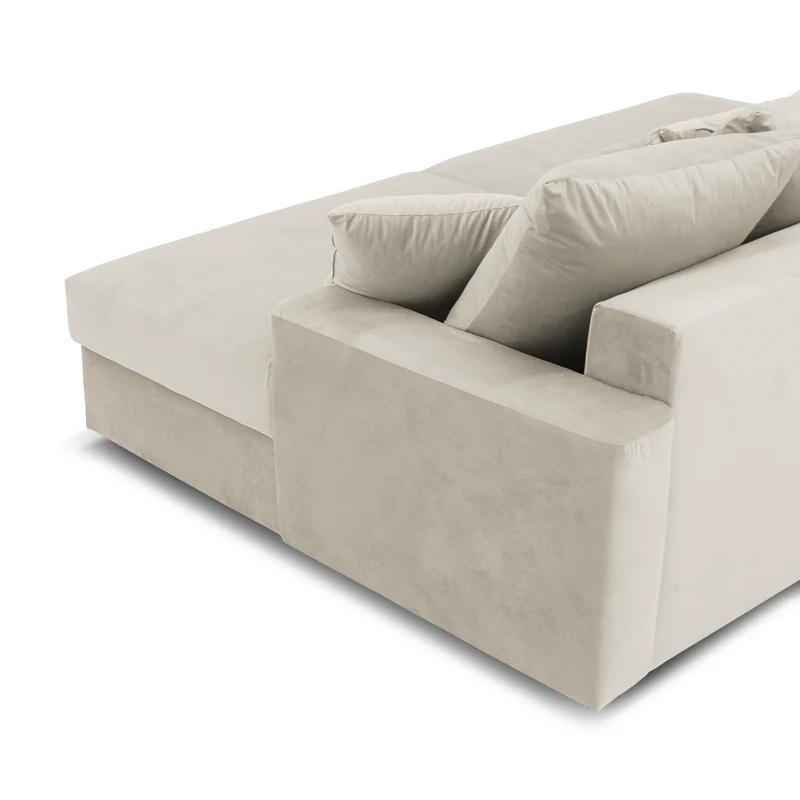 Canapé 4 places assise profonde et ressorts ensachés FLUF Velours