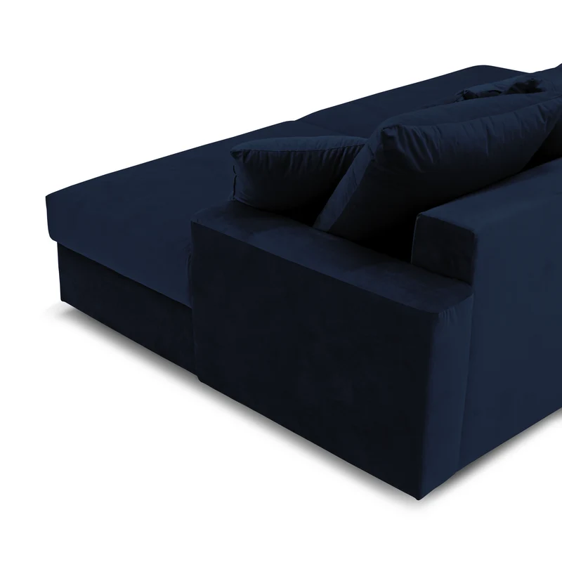 Canapé 4 places assise profonde et ressorts ensachés FLUF Velours