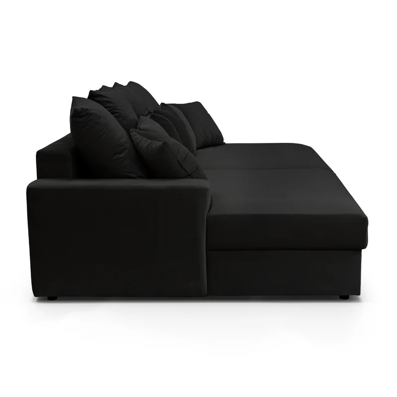 Canapé 4 places assise profonde et ressorts ensachés FLUF Velours