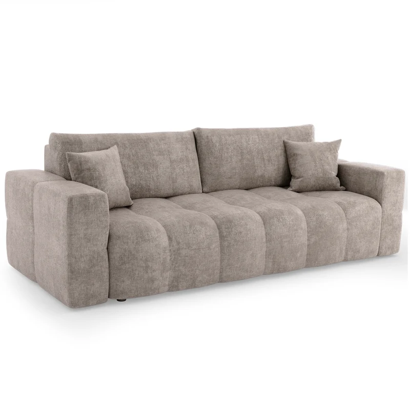 Canapé convertible express matelas 160cm RAFAEL Velours