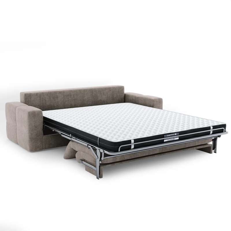 Canapé convertible express matelas 160cm RAFAEL Velours