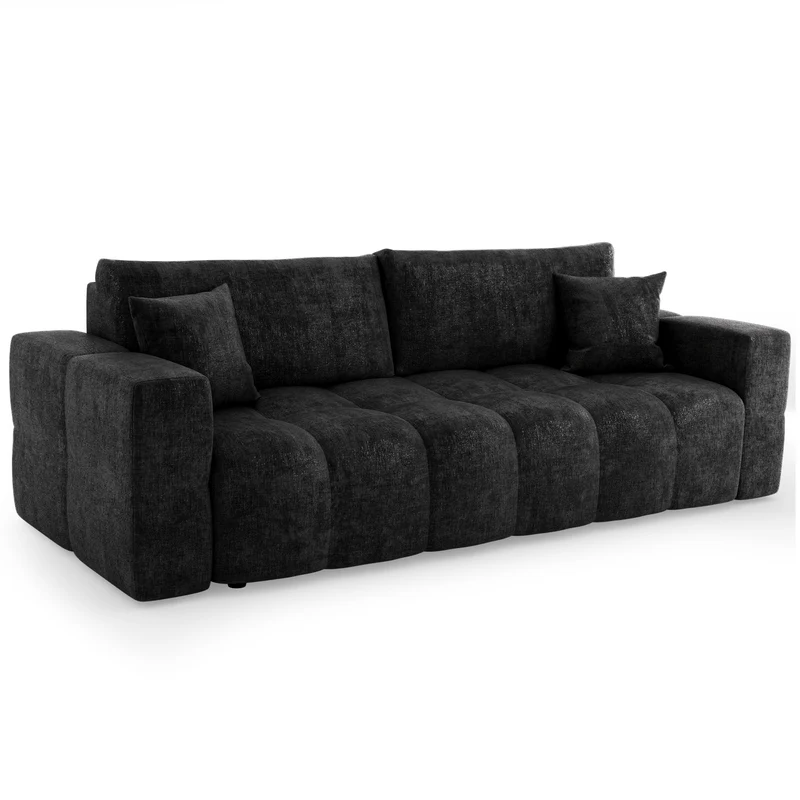 Canapé convertible express matelas 160cm RAFAEL Velours
