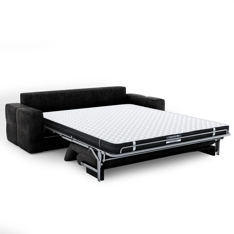 Canapé convertible express matelas 160cm RAFAEL Velours