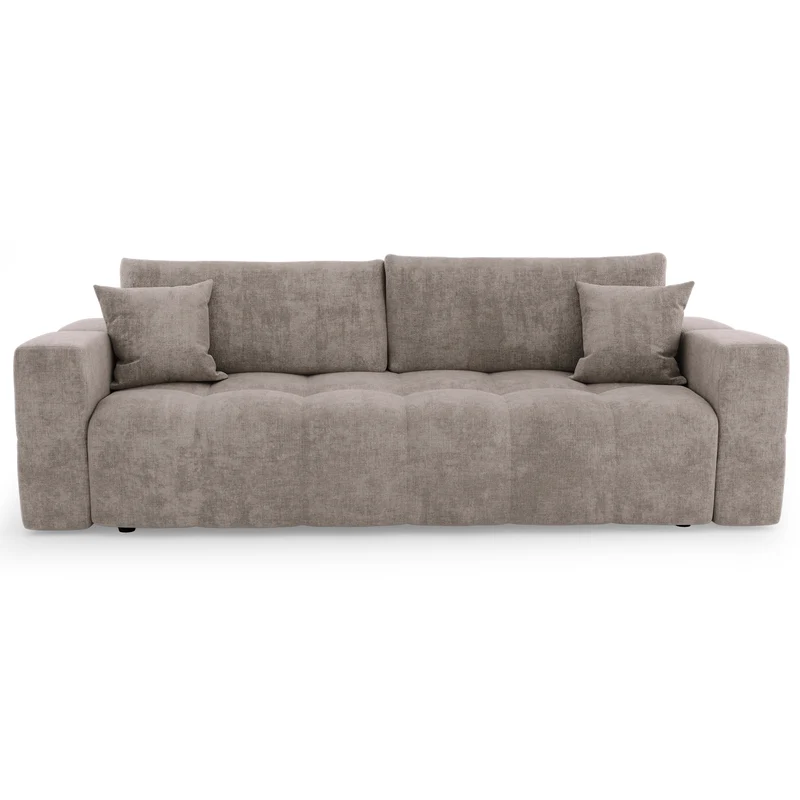 Canapé convertible express matelas 140cm RAFAEL Velours