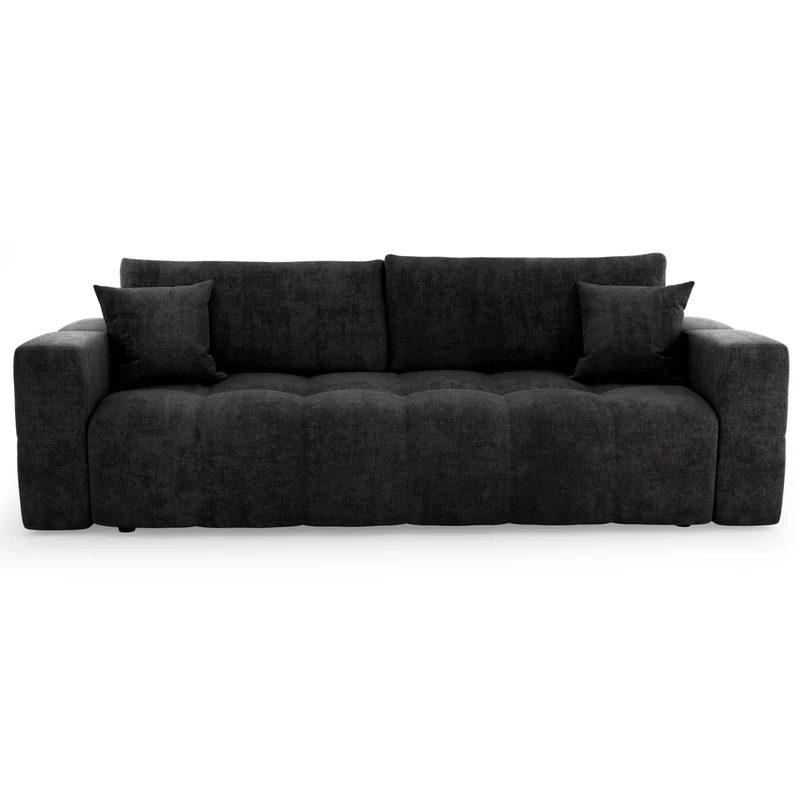 Canapé convertible express matelas 140cm RAFAEL Velours