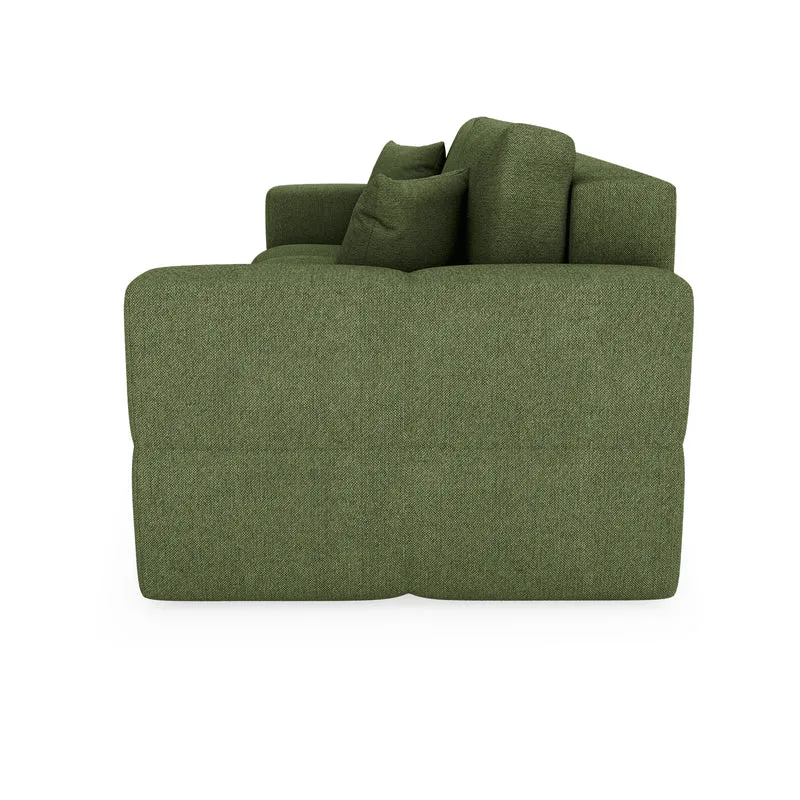 Canapé convertible express matelas 160cm RAFAEL Tissu tramé
