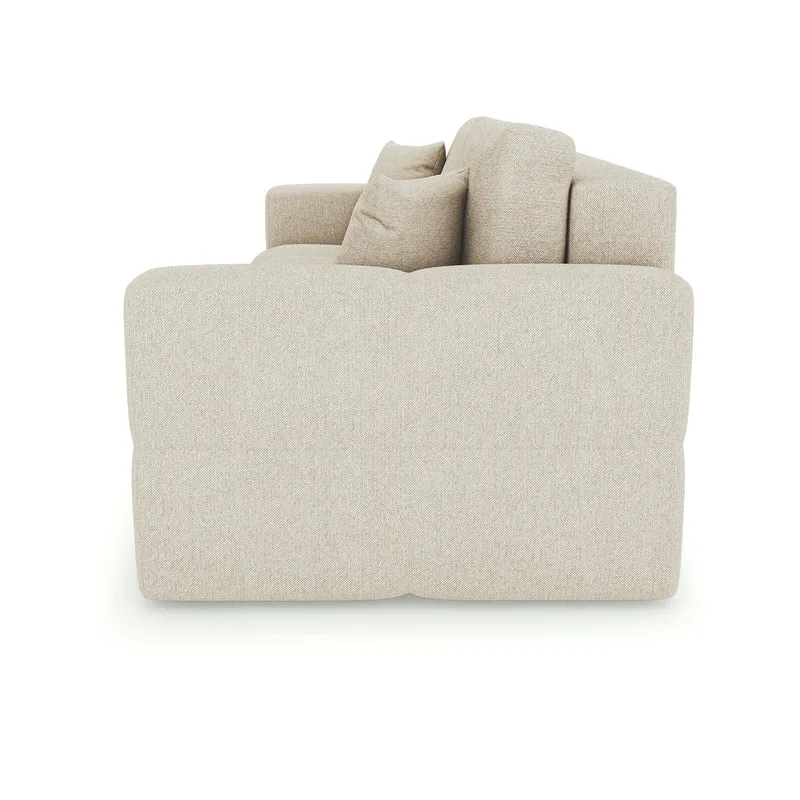 Canapé convertible express matelas 140cm RAFAEL Tissu tramé