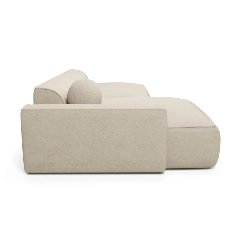 Canapé angle gauche 300cm ANIA Tissu Tramé