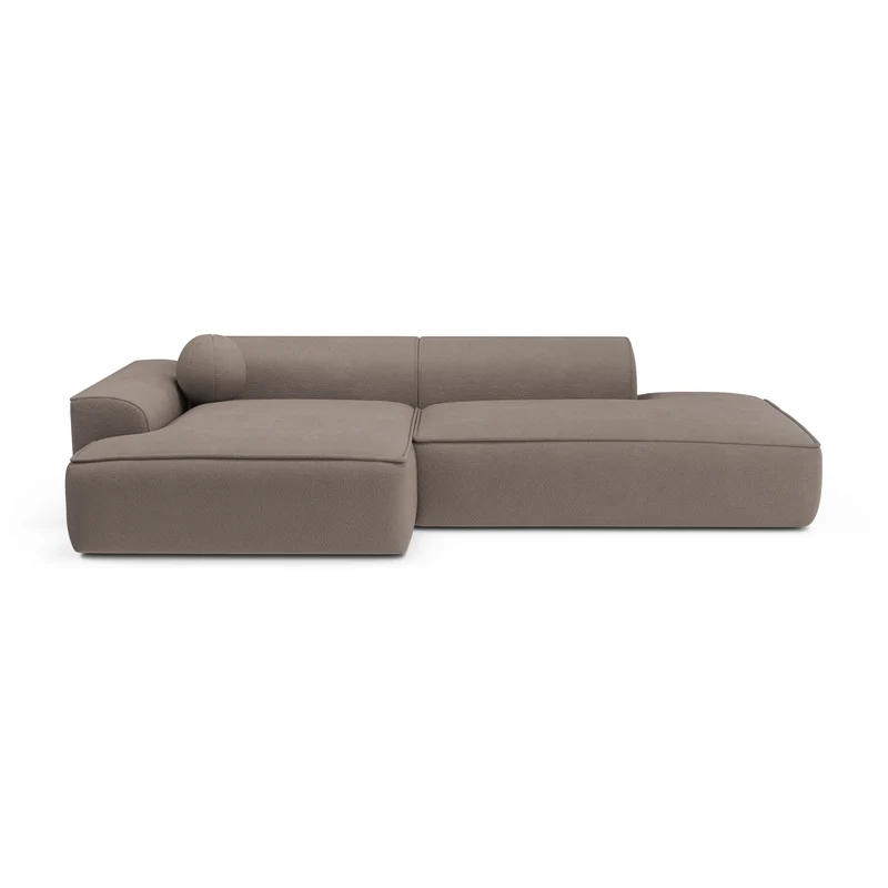 Canapé angle gauche 300cm ANIA Tissu Tramé