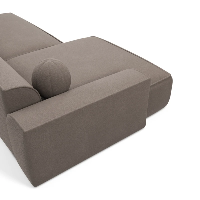 Canapé angle gauche 300cm ANIA Tissu Tramé