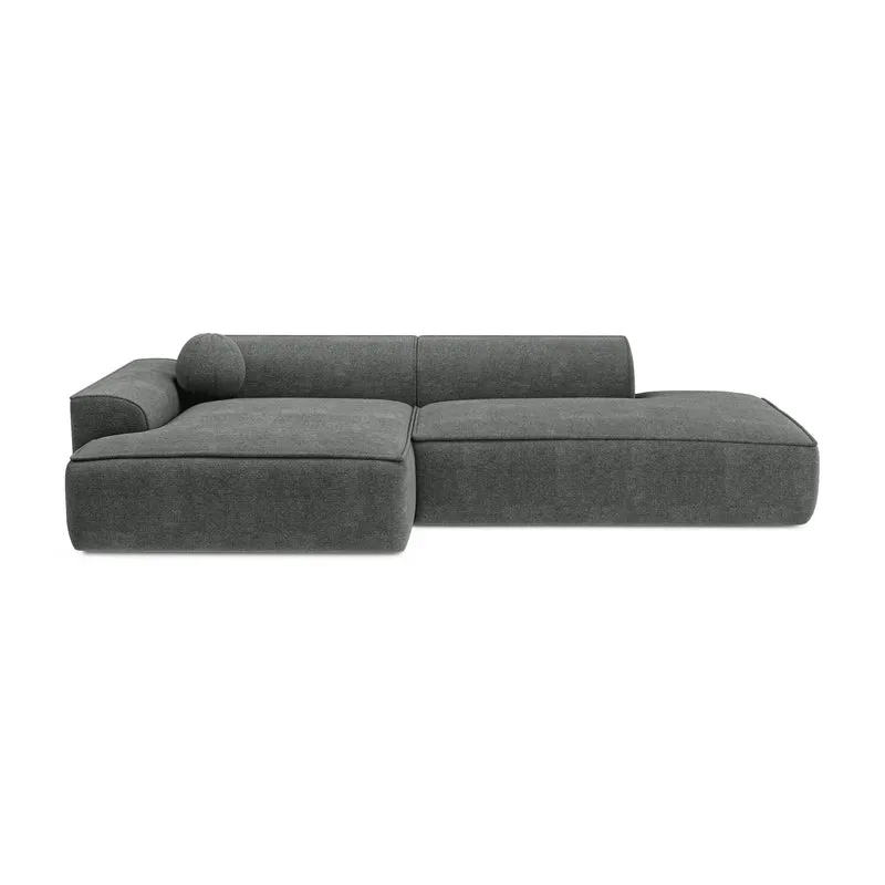 Canapé angle gauche 300cm ANIA Tissu Tramé