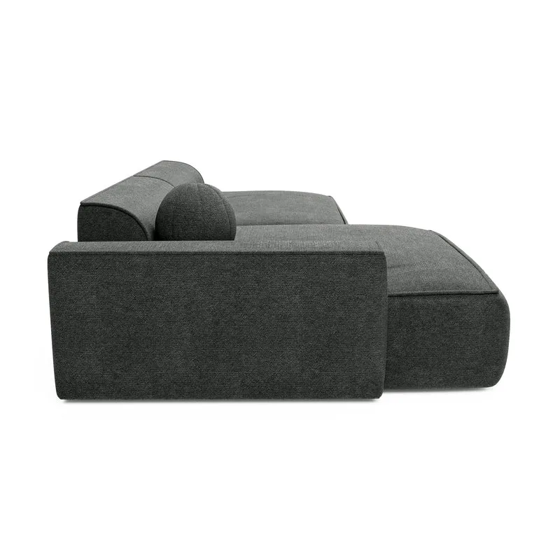 Canapé angle gauche 300cm ANIA Tissu Tramé