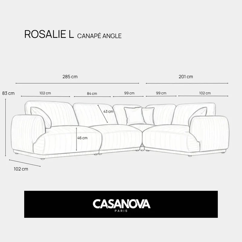 ROSALIE L - Petit velours côtelé