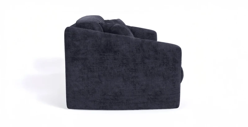 TRAPEZE Canapé convertible 4 places - Velours