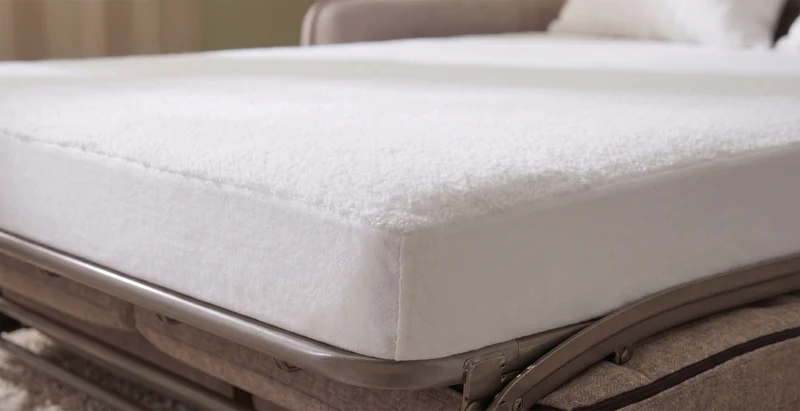 Protège matelas en molleton couchage 140 x 190 cm