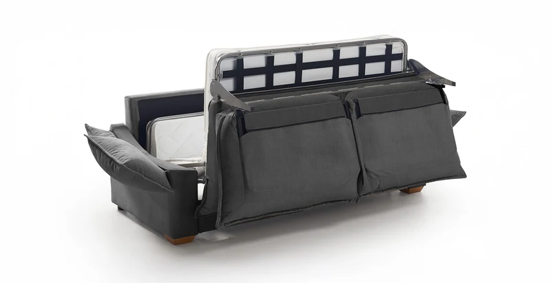 PAU - Canapé convertible 4 places - Velours