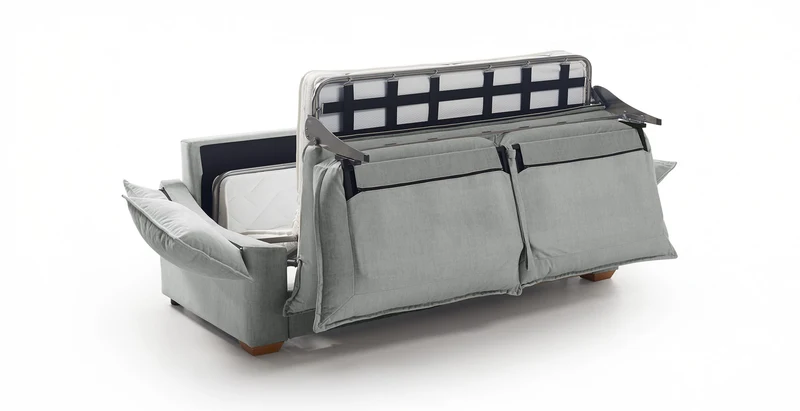 PAU - Canapé convertible 4 places - Velours