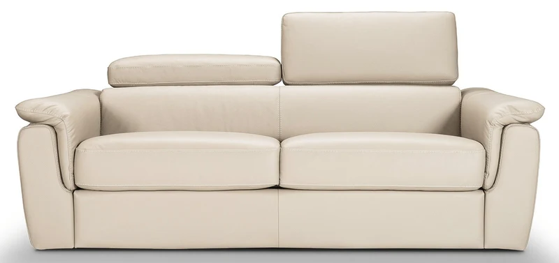 PERLA - Canapé Convertible 4 places - Cuir