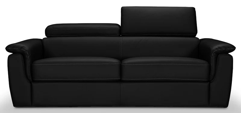 PERLA - Canapé Convertible 4 places - Cuir