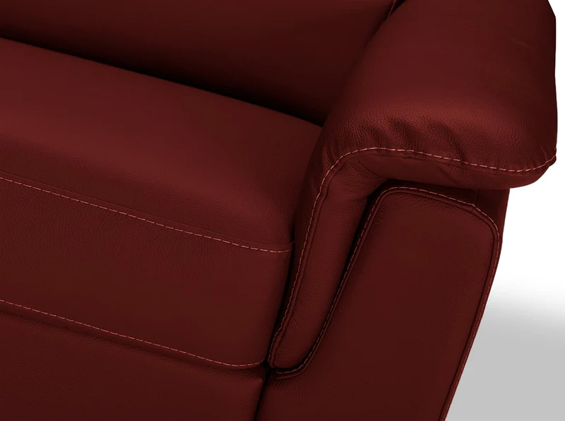 PERLA - Canapé Convertible 4 places - Cuir