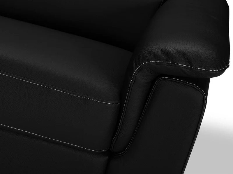 PERLA - Canapé convertible 2 places - Cuir