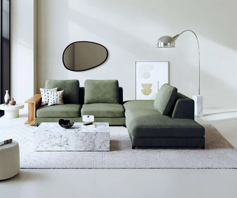 NELLY Angle Pouf Teatro Forest