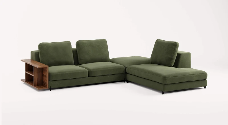 NELLY Angle Pouf Teatro Forest