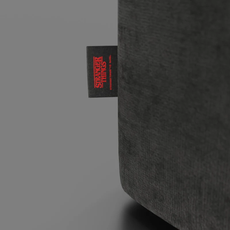 Cube pouf Hellfire club Stranger Things Édition - l'icône qui devient design - Anthracite