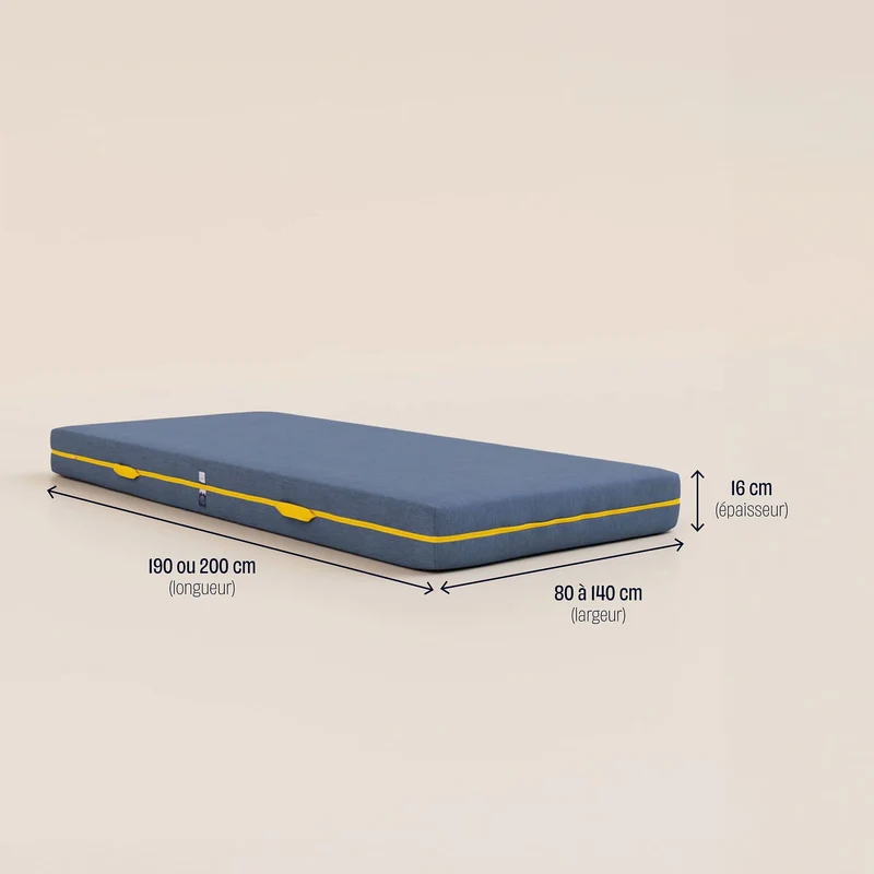 Matelas TEDIBER Enfant et Ado 90x190 cm