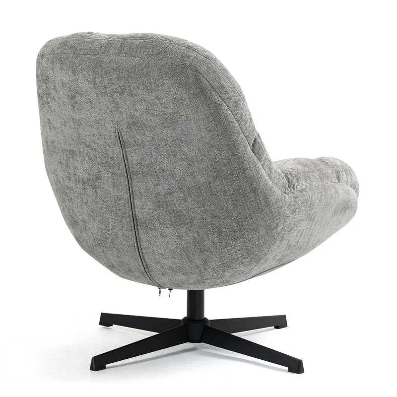 Fauteuil pivotant gris