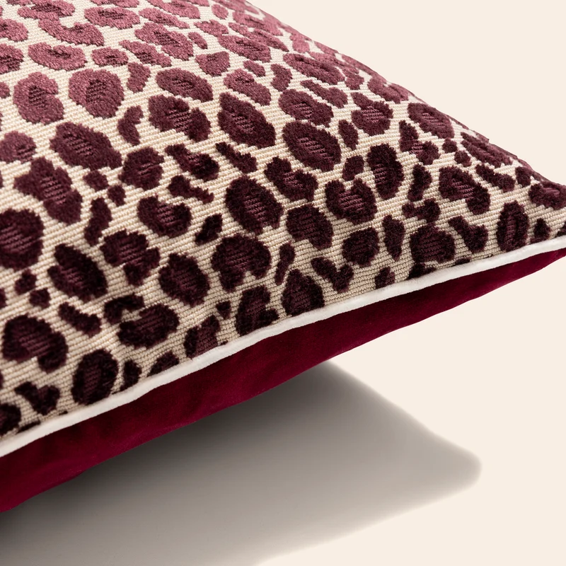 Coussin Léopard - Grand modèle